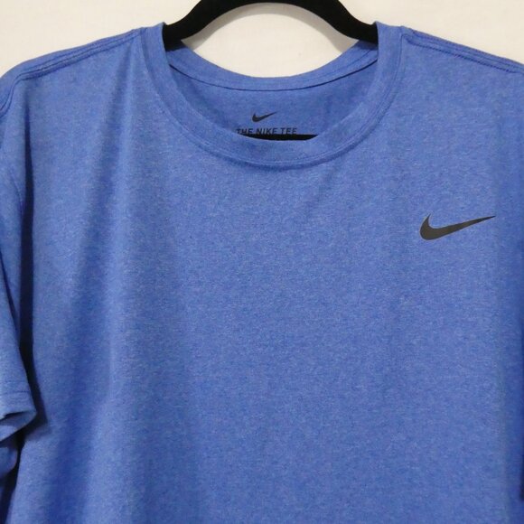 THE NIKE TEE - Dri-Fit | xl - extra large | Blue Dri-FIT Performance T-Shirt - Picture 4 of 14